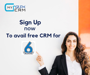  Use MydeskCRM for free to  efficiently track your Sales process 